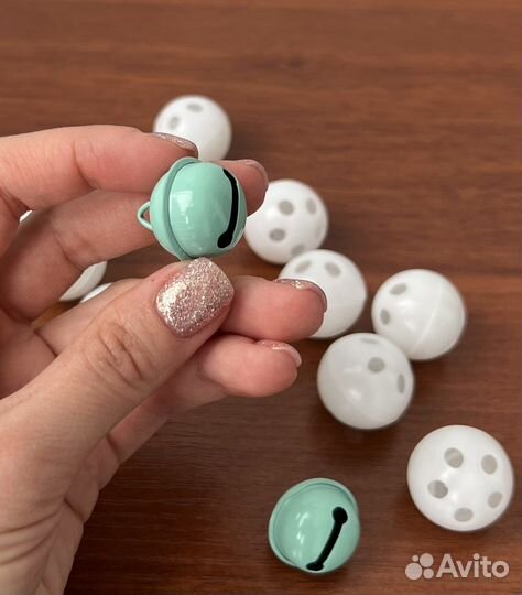 Погремушка колокольчик новая