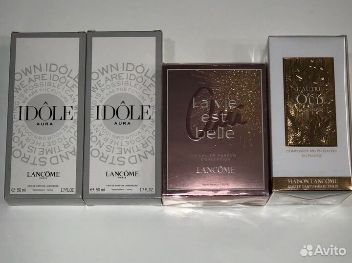 Lancome La Vie Est Belle, idole, Tresor, Autre Oud