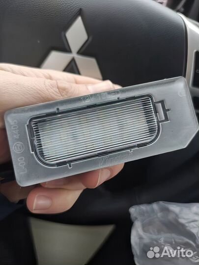 Подсветка номера Mitsubishi ASX Outlander Sport