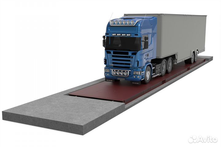 Платформенные автомобильные весы 40 тонн 16 метров