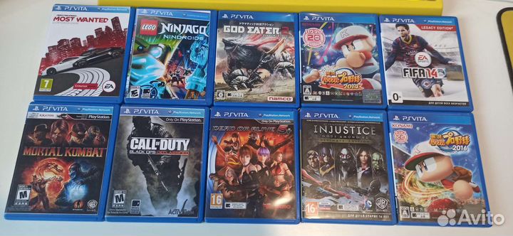 Sony playstation Vita 69 игр одним лотом