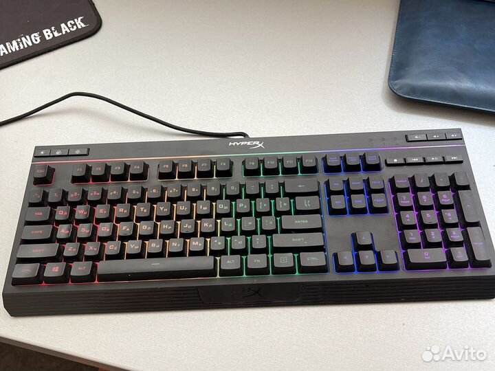 Мембранная клавиатура Hyper X Alloy Core RGB