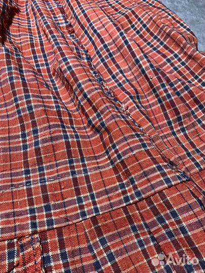 Юбка старинная домотканная