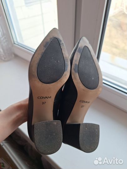 Туфли Covani 37 натуральная кожа 37 размер