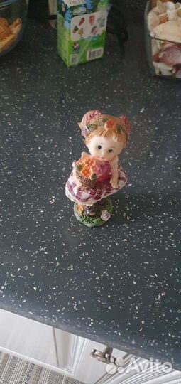 Декоративная статуэтка кота (копилка), девочки