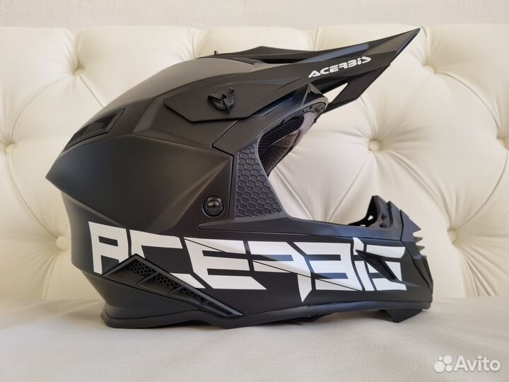 Шлем кроссовый Acerbis X-track 22-06 Black v2