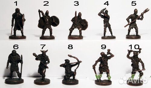 Солдатики металл. Ландрин, киндер-сюрприз