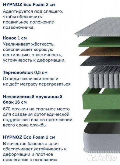 Матрас новый