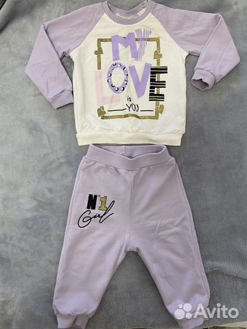 Детский костюм для девочки 68-80