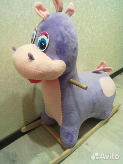 Динозаврик качалка