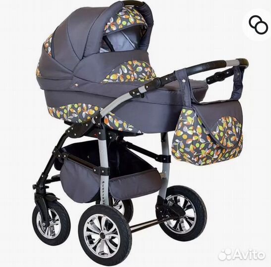 Коляска 2 в 1 smile line platinum