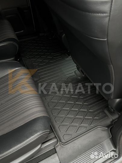 3D авто коврики Kamatto для honda Freed 16+ не гиб