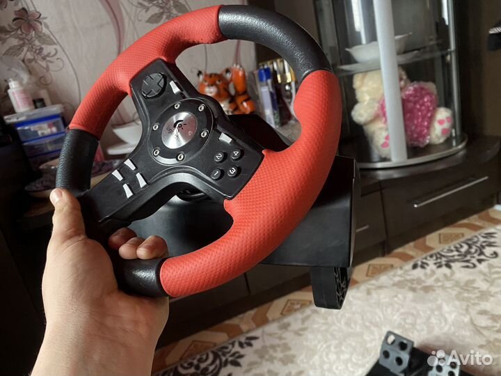 Руль logitech driving force gt