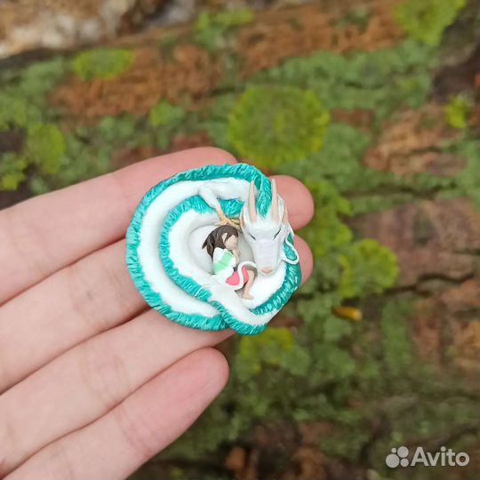 Кулон Хаку и Тихиро, аниме Унесенные призраками