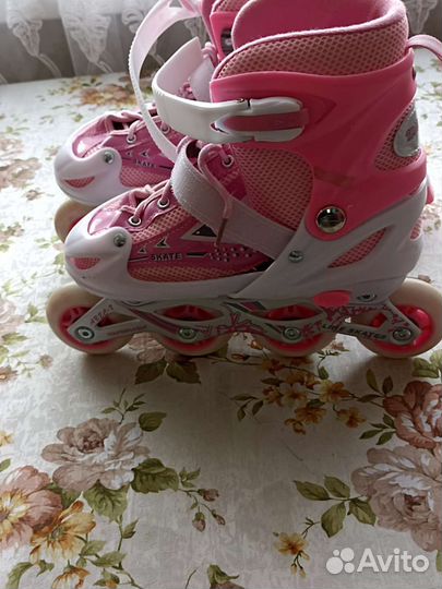 Роликовые коньки раздвижные