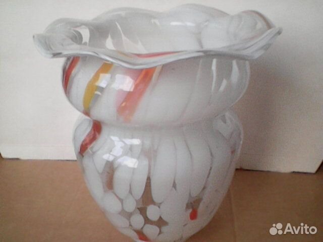 Плафон молочного и цветного стекла