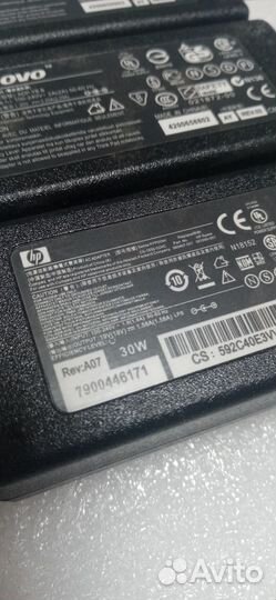 Блок для ноутбука Lenovo разъем 4.0x1.7 мм желтый