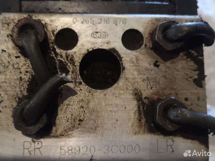 Блок ABS Hyundai Sonata 0 265 216 876