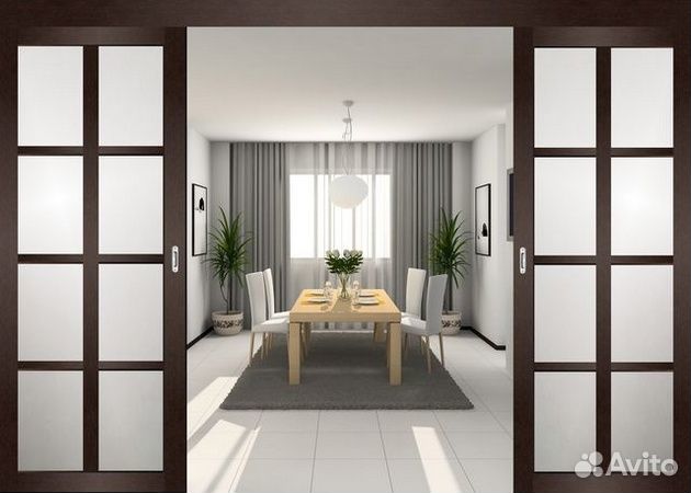 Раздвижные купе межкомнатные, входные двери