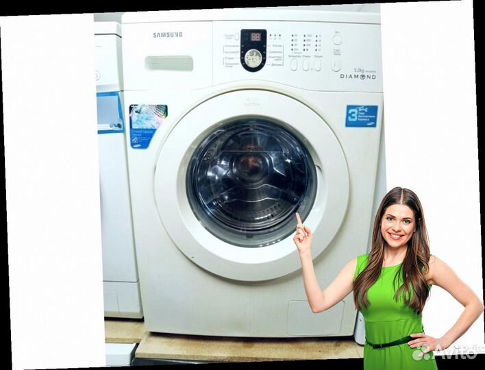 Стиральная машина Samsung бу 5кг. Гарантия 1 год