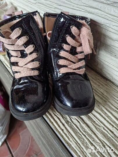 Ботинки демисезонные для девочки 25 размер