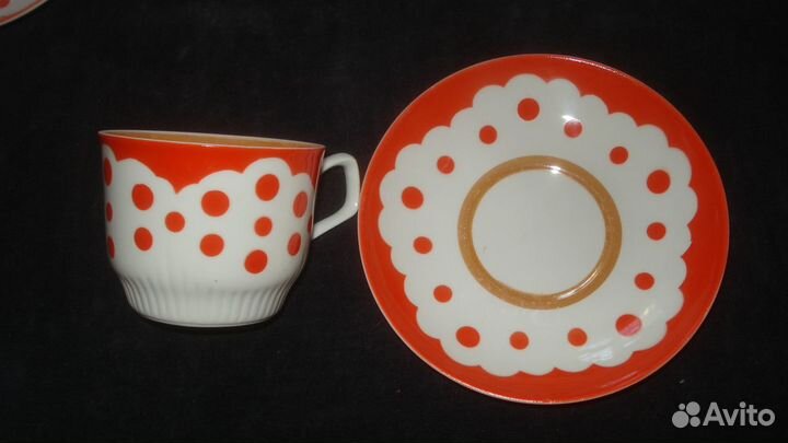 Сервиз чайный новый. Ситечки для чая