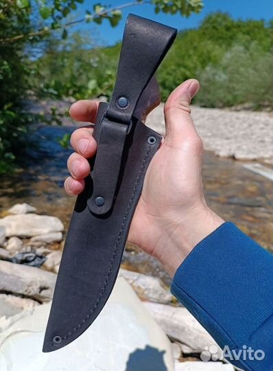 Нож охотничий ручной работы