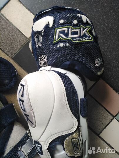 Хокк. шорты Jr б\у Bauer nexus, Easton; локти RBK