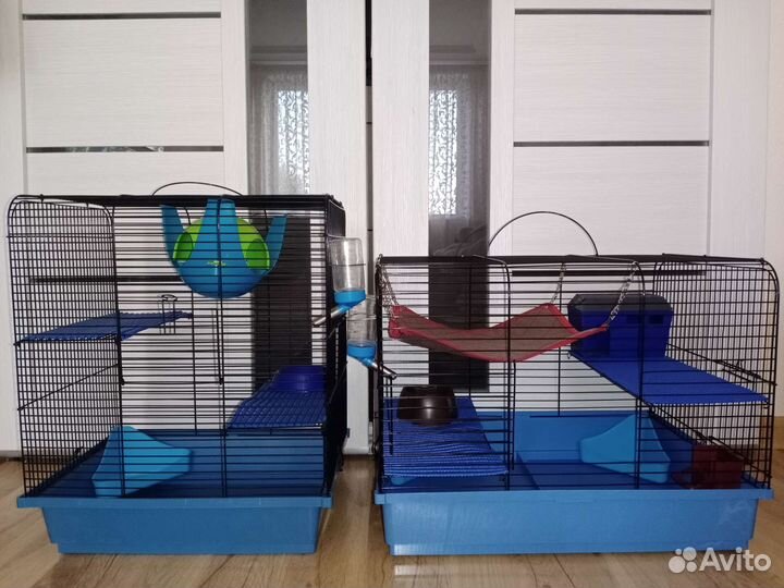 Клетки для крыс укомплектованные