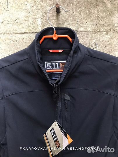 Софтшелл 5.11 Tactical Valiant Jacket, Dark Navy