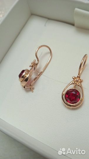 Золотые серьги СССР