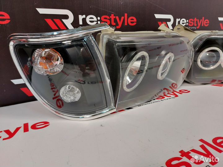 Фары Nissan Terrano R50 LED Темные R1905