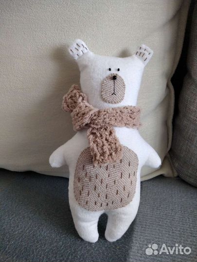 Мишка игрушка мягкая ручная работа
