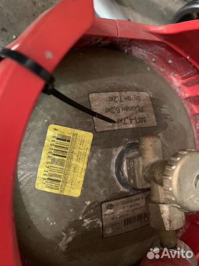 Композитный баллон пропан 18л