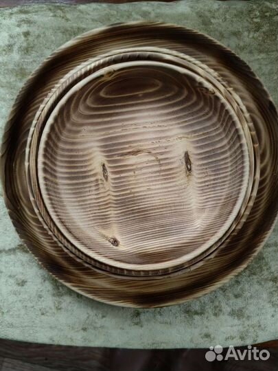 Набор деревянной посуды