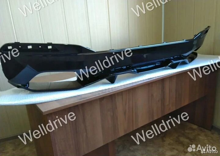 Диффузор BMW 5 G30 Perfomance глянцевый