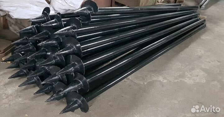 Винтовые сваи под ключ установка