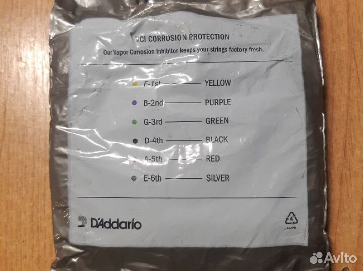 Струны для акустической гитары