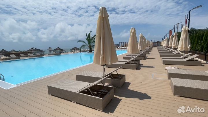 Пляжные зонты от солнца с наклоном