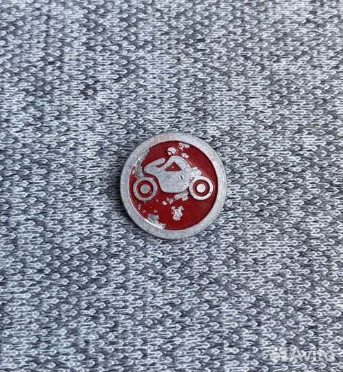 Значок времен СССР - Спорт - Мотоспорт - Гонки