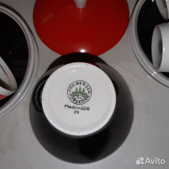 Кофейные сервизы ГДР, Югославии и прочее