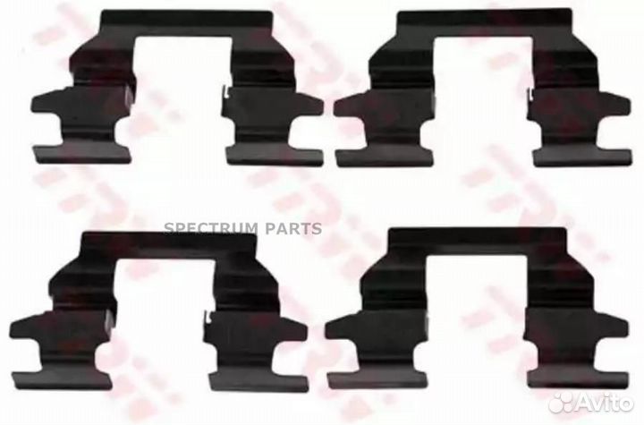 Комплект монтажный тормозных колодок 41016-25000 T