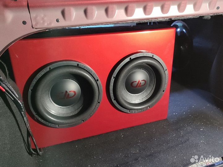 Короб для сабвуфера 2 х 10''