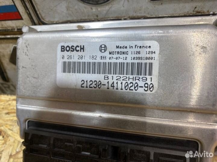 Блок управления двигателем Chevrolet Niva