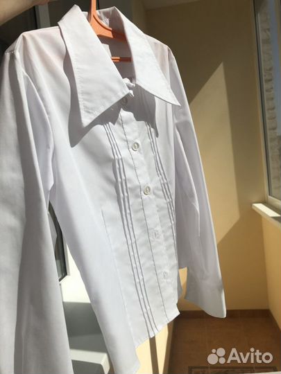 Блузка белая для девочки