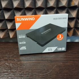 SSD-диск для ноутбука или PC 2.5'' 128gв sunwind s