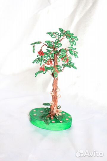 Дерево из бисера, Рябина