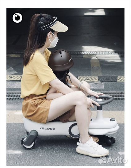 Машинка-каталка бибикар толокар Lecoco