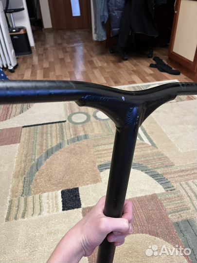 Руль на трюковой самокат без тресок бу