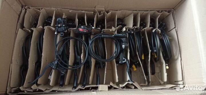 Гидравлические тормоза shimano BL-MT200 комплект